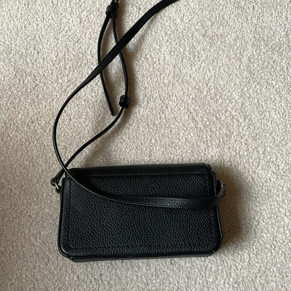Marc Jacobs Black Crossbody Bag with Gold Accents - Picture 5 of 5